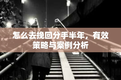 怎么去挽回分手半年，有效策略与案例分析