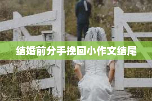 结婚前分手挽回小作文结尾