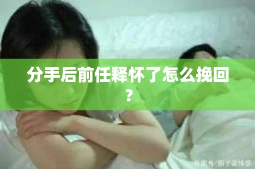 分手后前任释怀了怎么挽回？