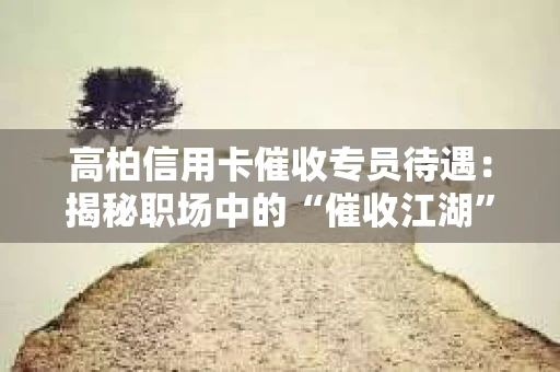 高柏信用卡催收专员待遇：揭秘职场中的“催收江湖”