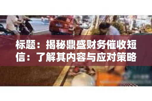 标题：揭秘鼎盛财务催收短信：了解其内容与应对策略