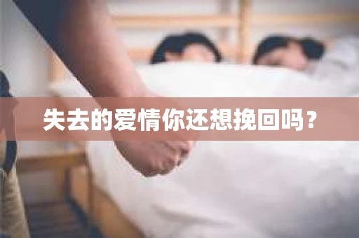 失去的爱情你还想挽回吗？