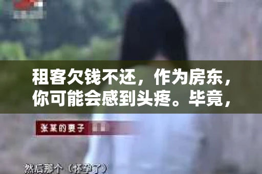 租客欠钱不还，作为房东，你可能会感到头疼。毕竟，房租是维持房屋运营的重要收入来源。那么，面对租客欠钱不还的情况，我们应该如何催收呢？以下是一些实用的方法，希望能帮助你顺利解决这一问题。