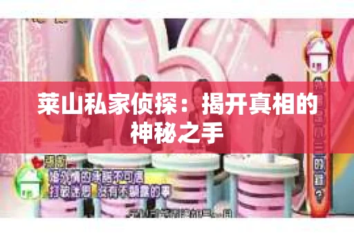 莱山私家侦探：揭开真相的神秘之手
